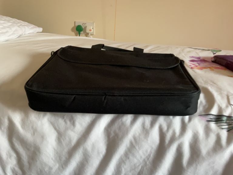 Black Laptop Bag / Briefcase - Good Condition