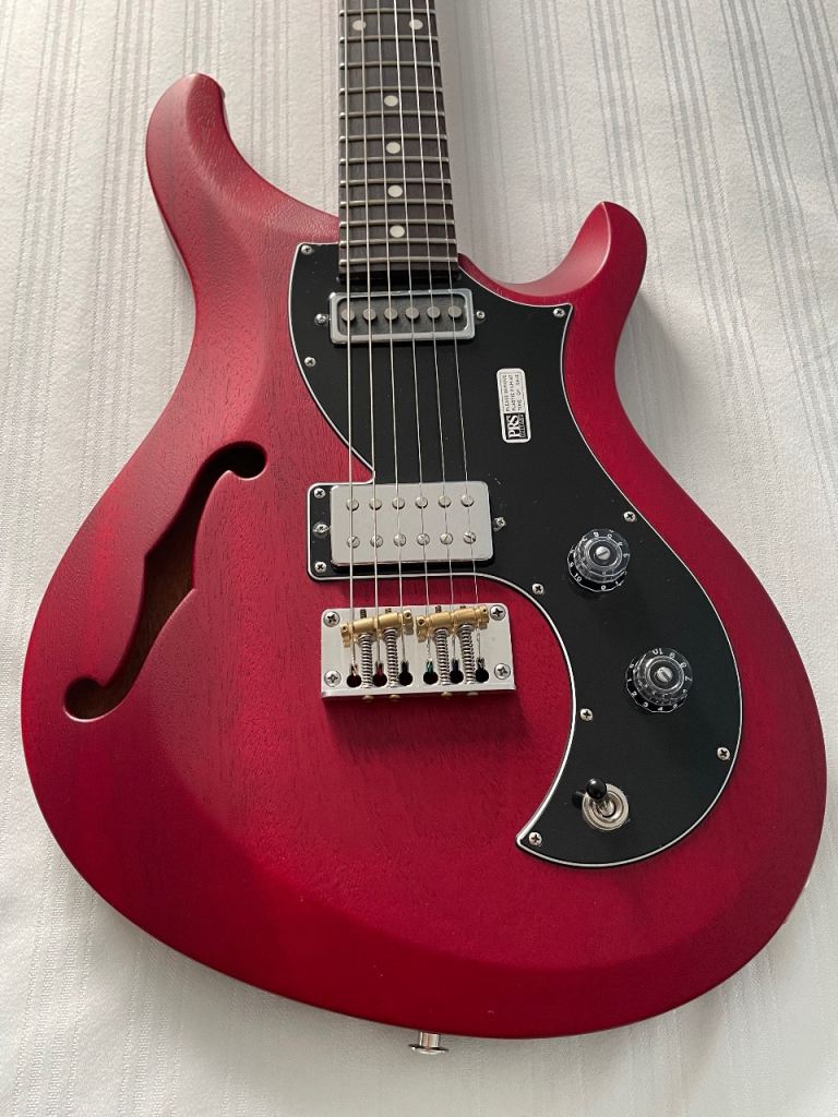 PRS S2 Vela Semi-Hollow Satin in Vintage Mahogany - MINT CONDITION- Made in USA