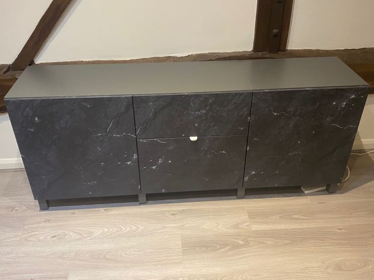 Black/Dark Mable effect sideboard