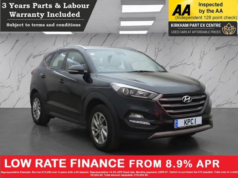 2018 Hyundai TUCSON 1.6 GDi Blue Drive SE Nav SUV 5dr Petrol Manual Euro 6 (s/s) (132 ps) NATIO E...