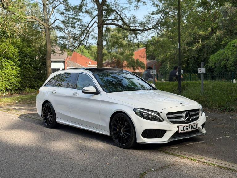 2017 Mercedes-Benz C Class 2.1 C220d AMG Line (Premium) G-Tronic+ Euro 6 (s/s) 5dr ESTATE Diesel ...