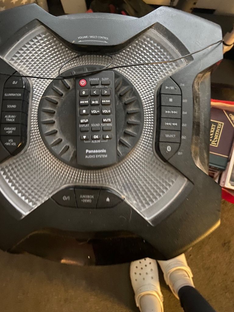 Panasonic SC TMAX 40 party speaker 