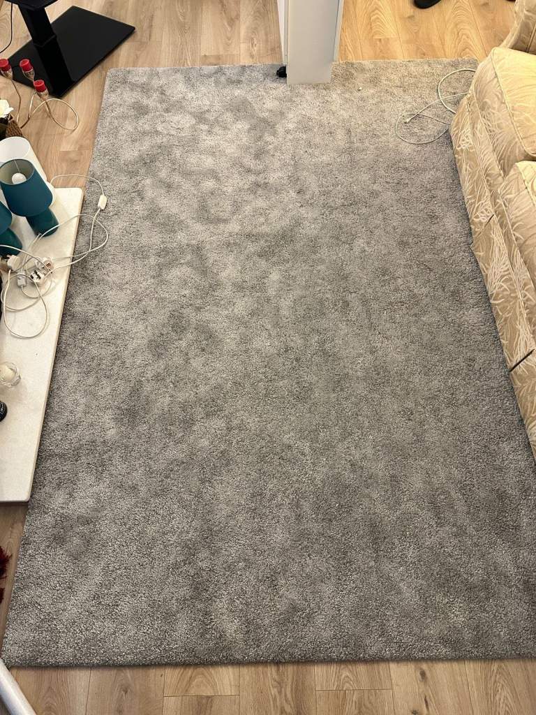 Ikea Stoense Rug with ikea anti slip matt 