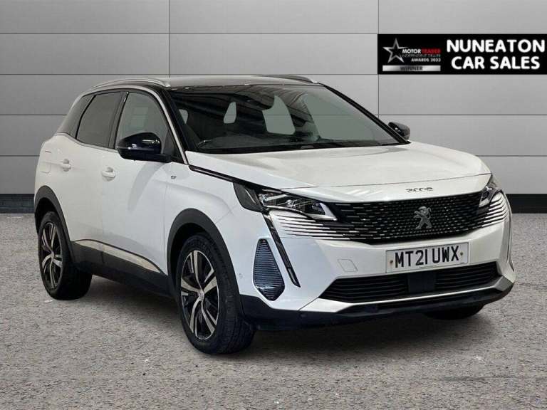 2021 Peugeot 3008 1.2 PureTech GT 5dr HATCHBACK PETROL Manual