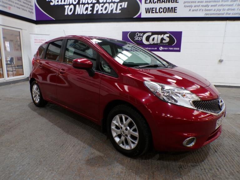 2016 Nissan Note 1.2 ACENTA PREMIUM 5DR Manual MPV Petrol Manual