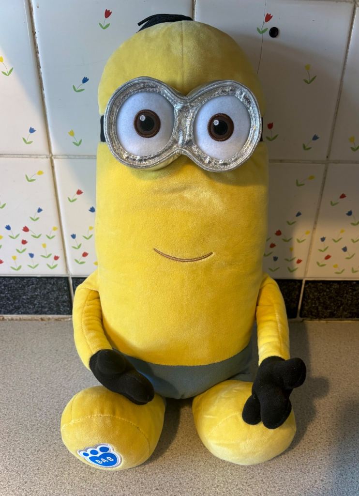 Build-A-Bear Workshop Kevin Despicable Me Minion plush soft toy