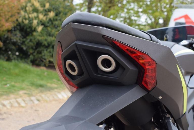 LEXMOTO LXS 125 EURO 5 2025 Petrol Manual in Black