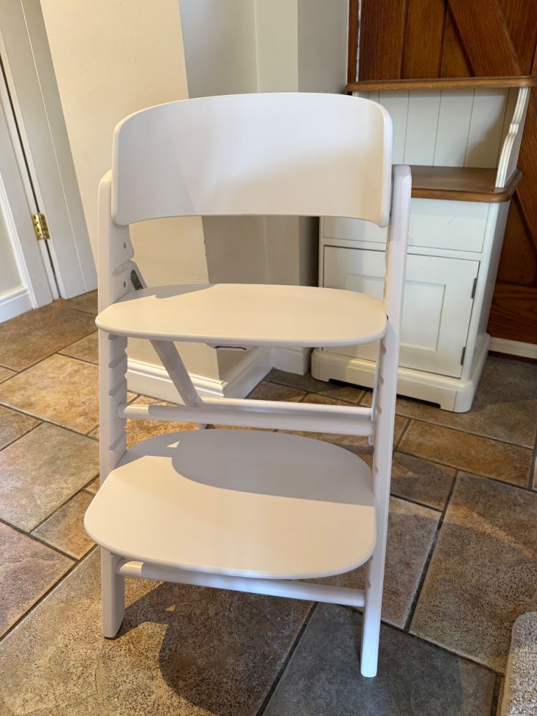 Cybex Click and Fold Highchair White 