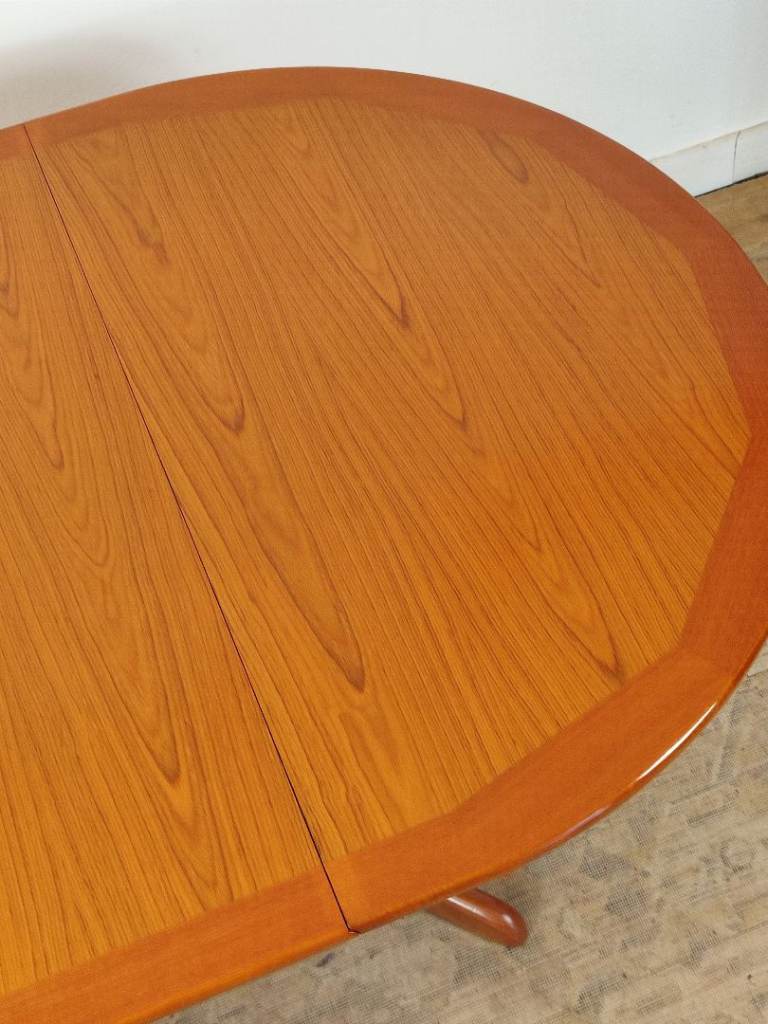 Vintage G Plan Dining Table Gate Leg Drop Leaf Teak  Mid Century Danish Style