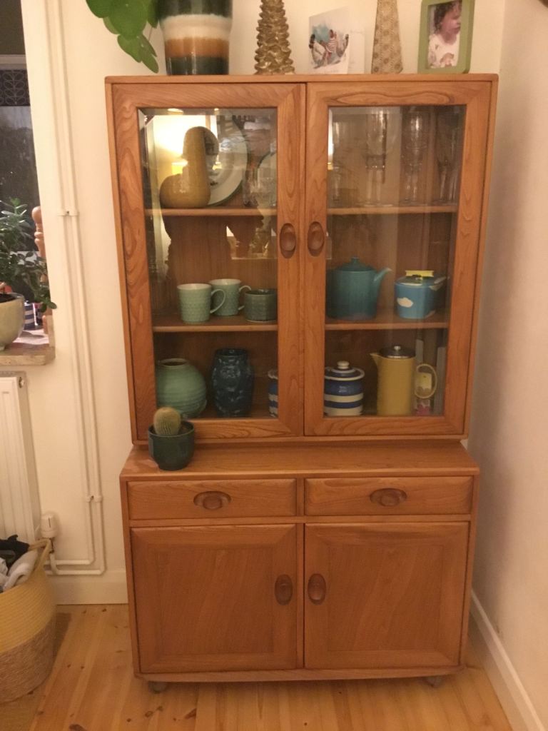 Ercol Display cabinet