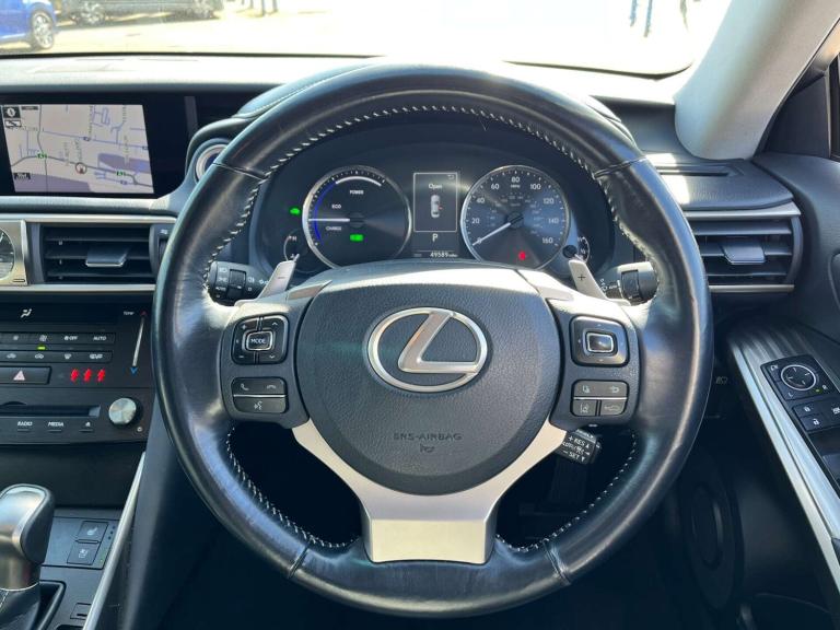 2018 Lexus IS 300h Advance 4dr CVT Auto SALOON PETROL/ELECTRIC Automatic