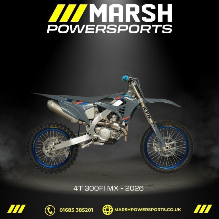 TM 4T 300Fi MX 2026, TM UK Main Dealer, Reserve NOW!