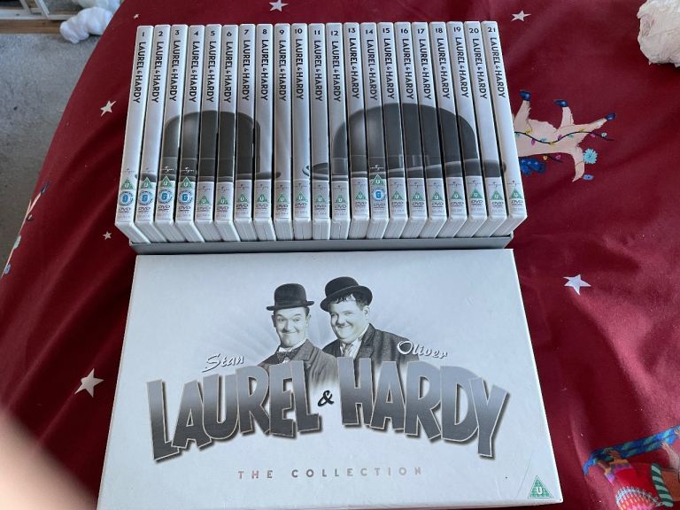 Laurel and Hardy dvds