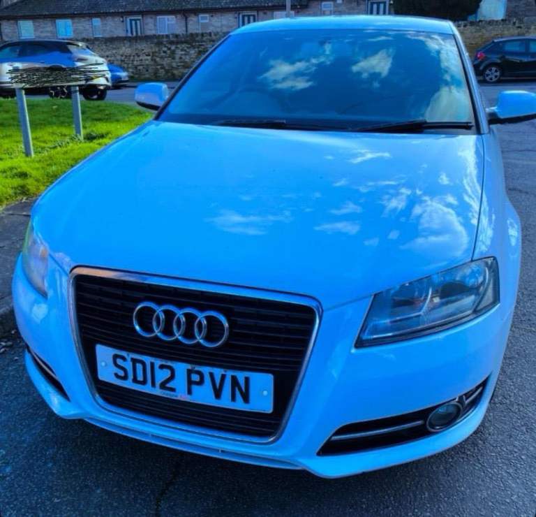 Audi A3 Sline £20Tax full year 12Month mot 1.6diesel 2013