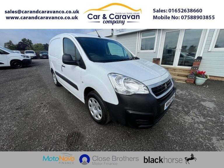 2018 60 PEUGEOT PARTNER 1.6 BLUEHDI 855 PROFESSIONAL PANEL VAN 5DR DIESEL MANUAL