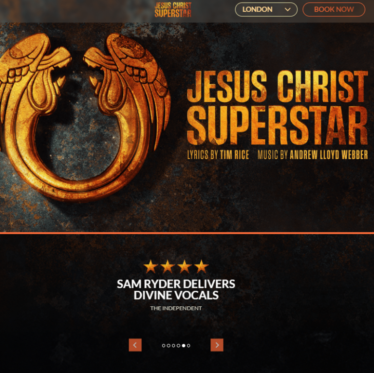 2 Tickets for Jesus Christ Superstar
