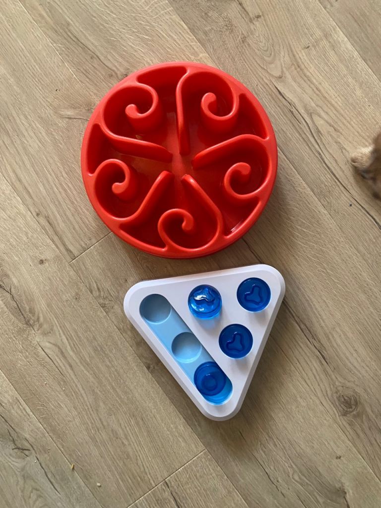 Dog slow feeder and games puzzle 