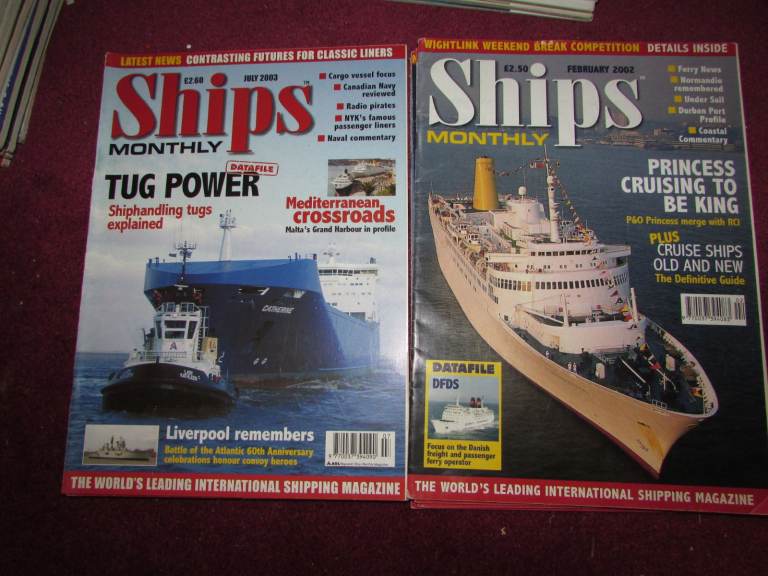 Nice collection of SHIPS MONTHLY and SEA BREEZES shipping Magazines
