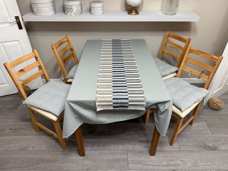 IKEA JOKKMOKK table & 4 IKEA LERHAMN Dining chairs plus more!