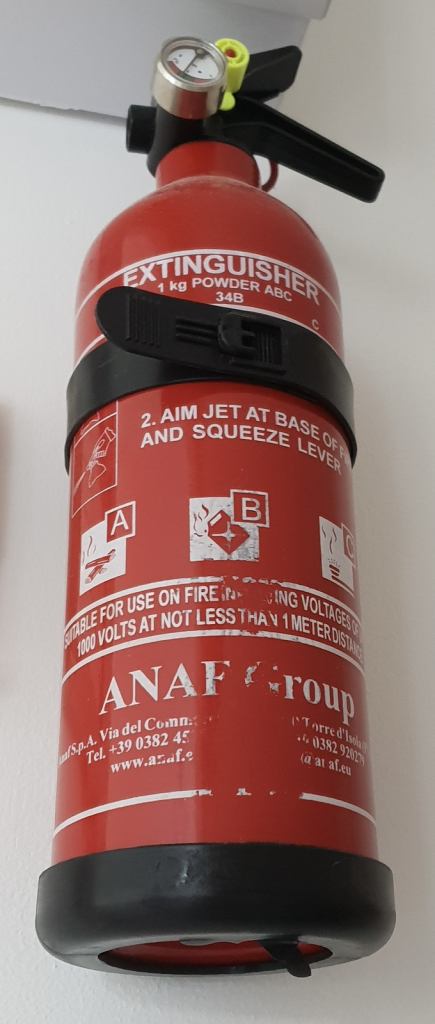 Fire Extinguisher Powder 1KG Unused BN
