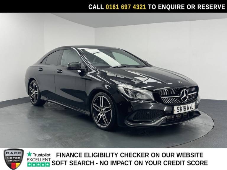 2018 Mercedes-Benz CLA 1.6 CLA180 AMG Line Coupe 4dr Petrol Manual Euro 6 (s/s) (122 ps) Saloon P...