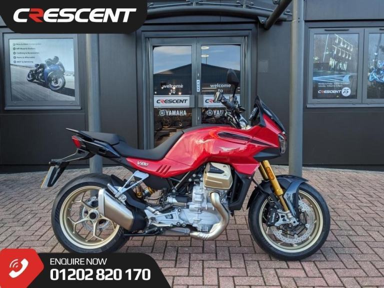 MOTO GUZZI V100 MANDELLO WIND TUNNEL 2025- GOLD WHEELS - CENTRE STAND - SERVICED