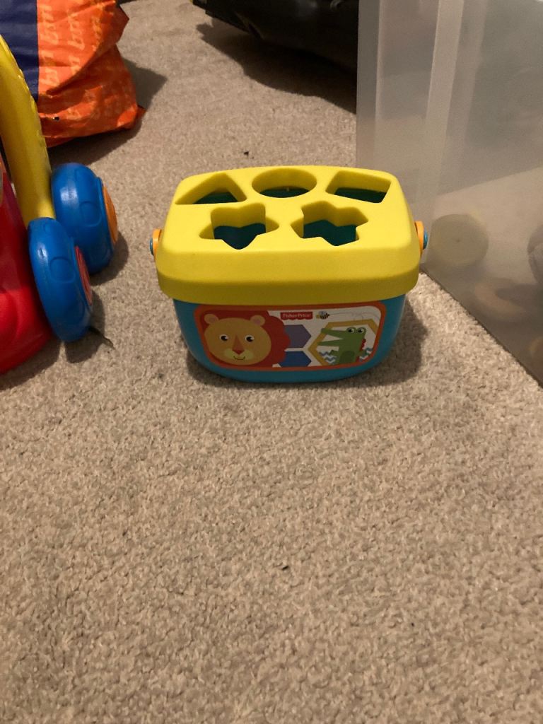 Fisher price learner shapes box