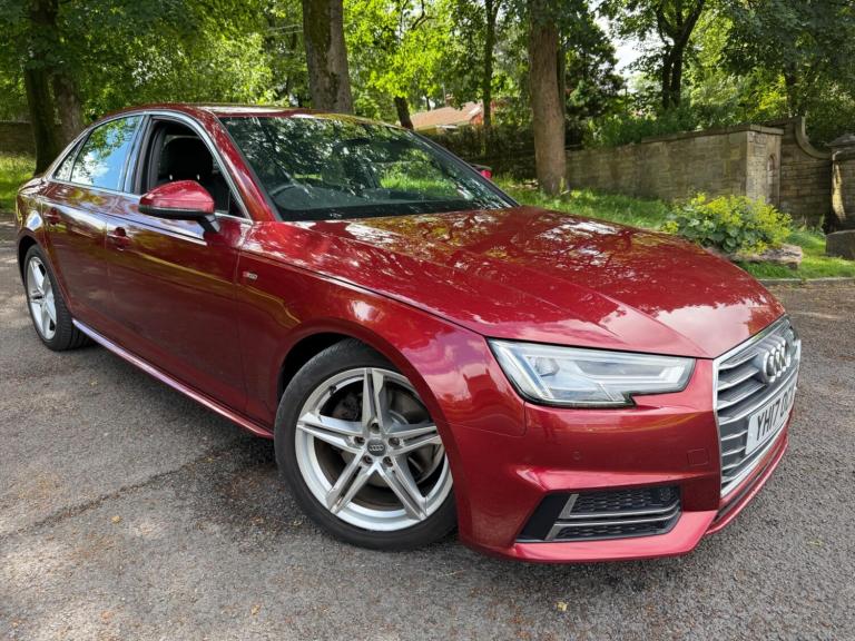2017 Audi A4 2.0 TDI S line Saloon 4dr Diesel S Tronic Euro 6 (s/s) (150 ps) SALOON Diesel Automatic