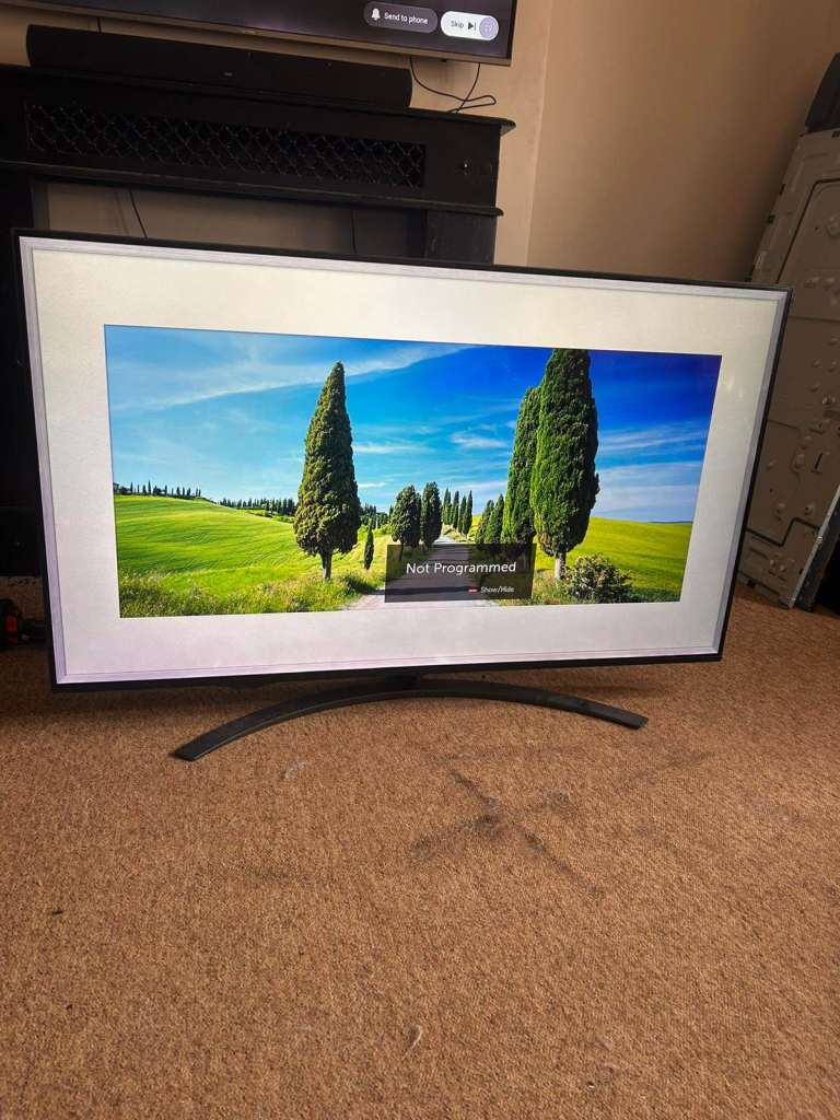 55"LG Nanocell frame Smart 4k WiFi led TV with WebOS – As Good As New