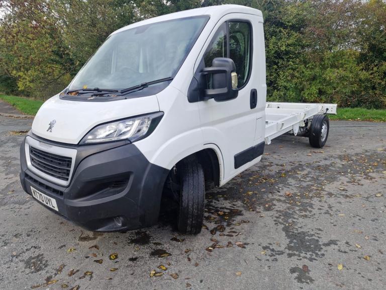 2020 Peugeot Boxer 2.2 BlueHDi 165ps LWB Chassis Cab NO VAT CHASSIS CAB Diesel Manual