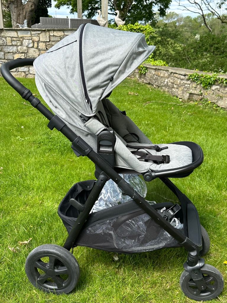 Grey Baby Pushchair Pram - Good Condition