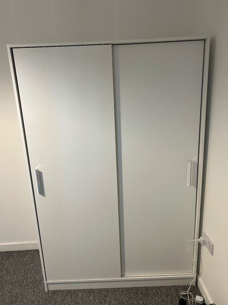 White Sliding wardrobe 