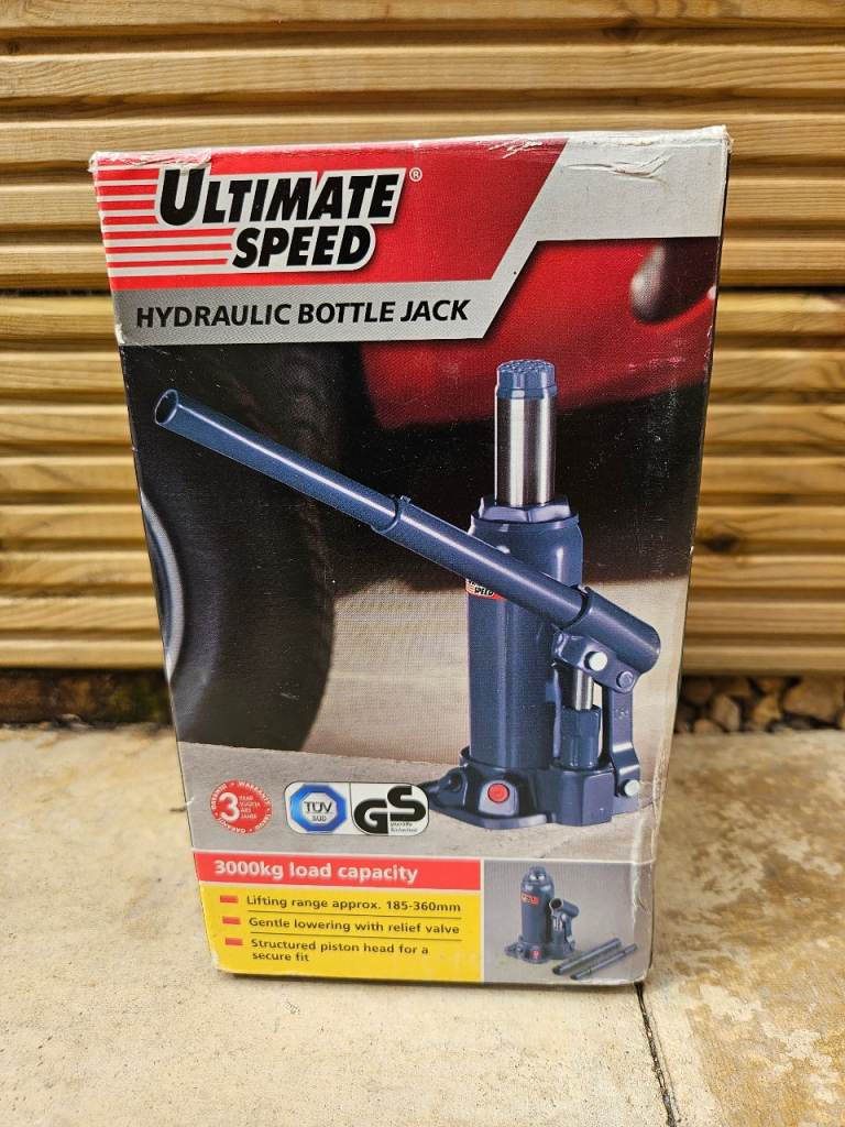 Ultimate Speed ​​3T Hydraulic Bottle Jack (3000 kg)