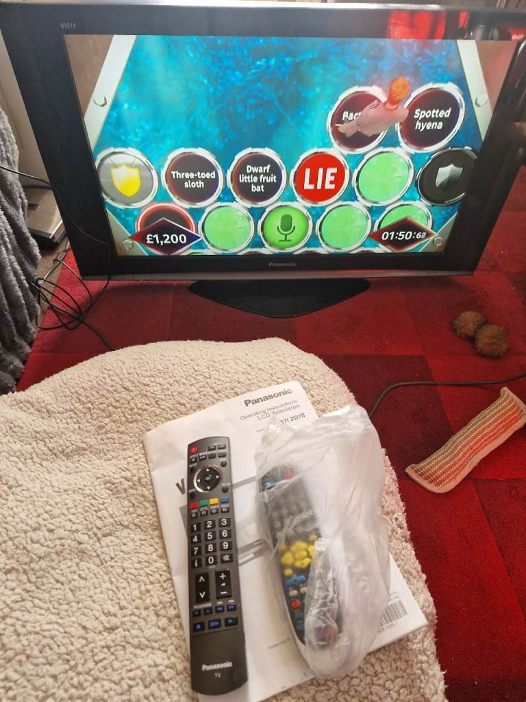 Panasonic 37"LCD television (not smart)