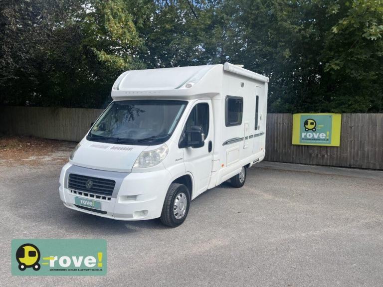 Bessacarr E410 2 Berth 2 Belt end kitchen motorhome 