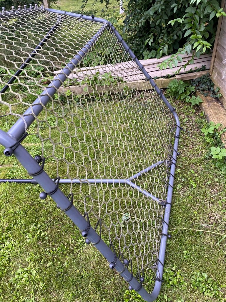 Large football rebounder 