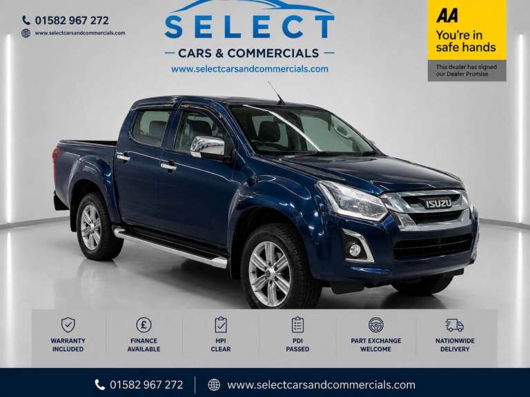 2017 Isuzu D-Max 1.9 Yukon Double Cab 4x4 PICK UP DIESEL Manual