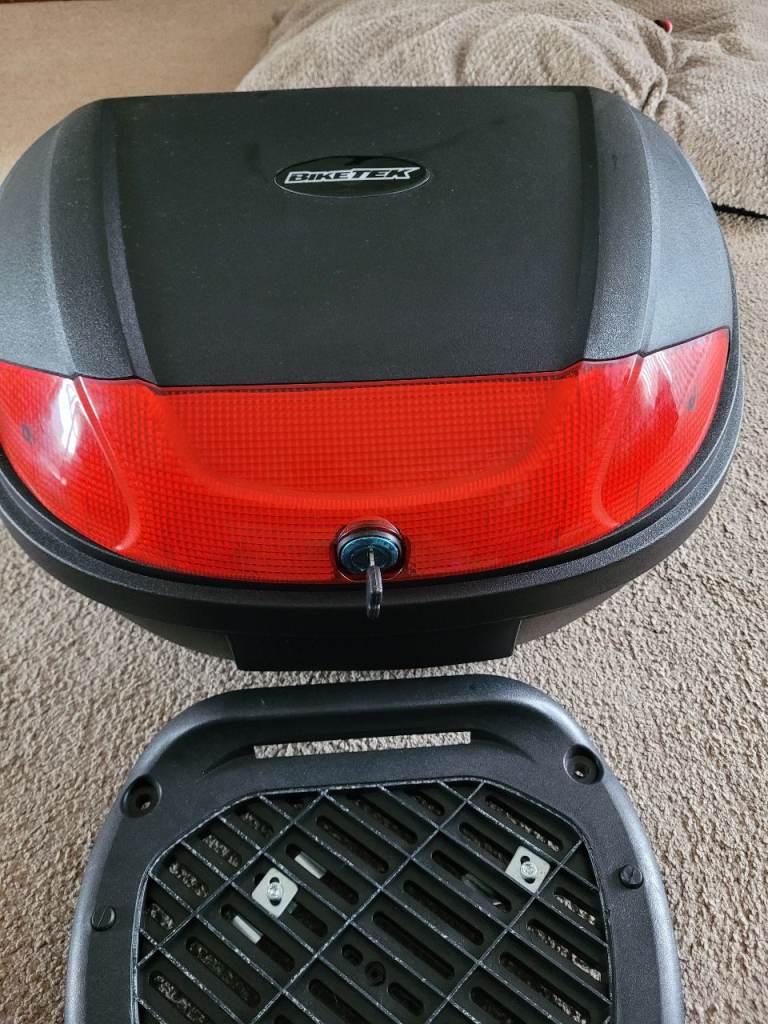 Large motorbike back box