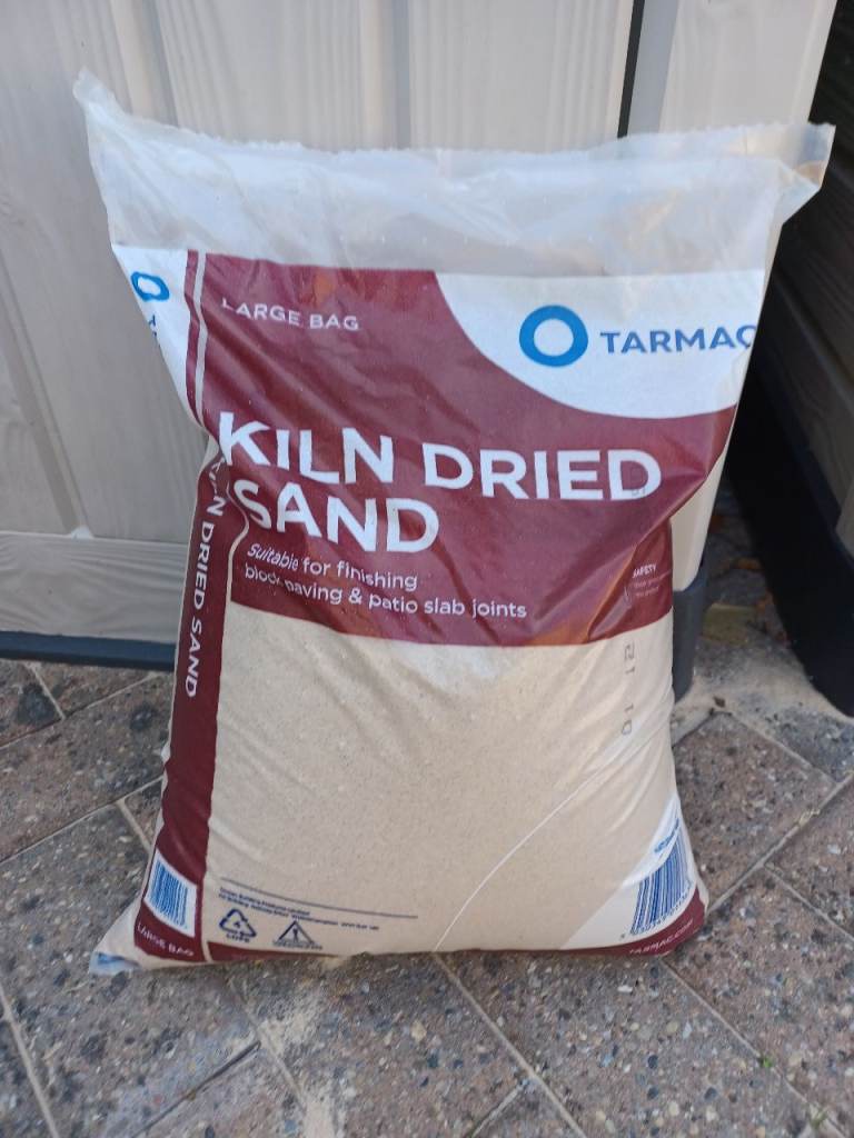 5 Large Bags Tarmac Kiln Dried Sand – Unopened