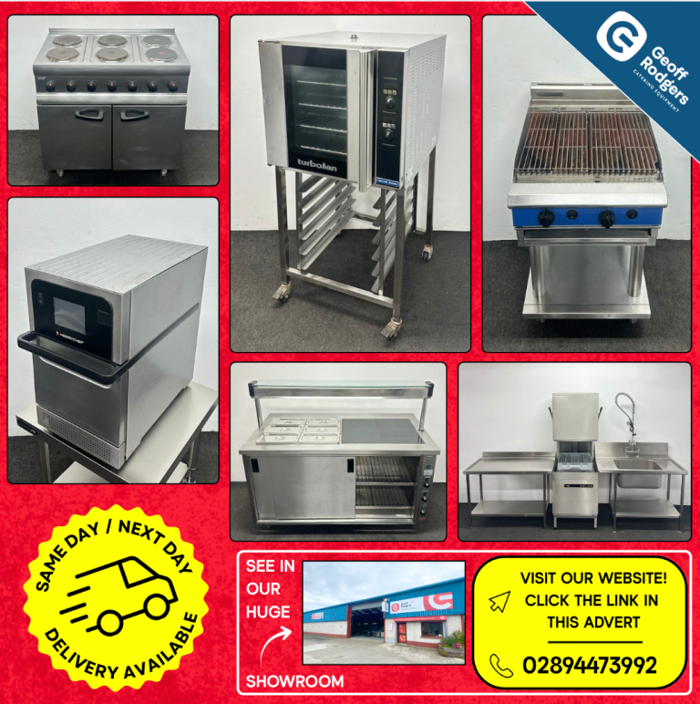 Huge Range Of Quality Used Commercial Catering Equipment/Refrigeration - Pay Over 3, 6 or 9 Months!