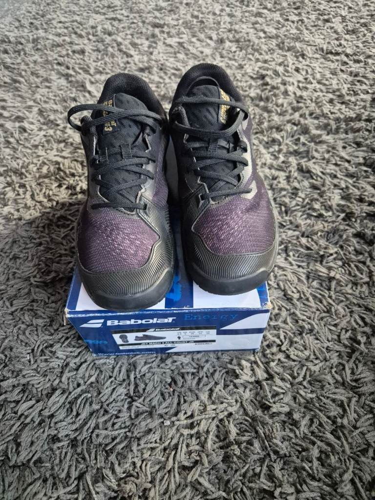 Babolat tennis shoes black