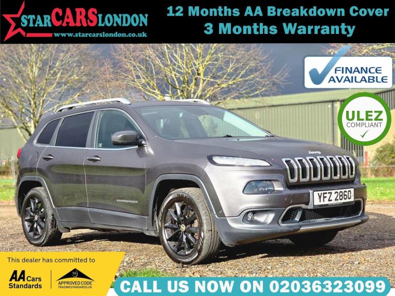 2015 Jeep Cherokee 2.2 MultiJetII Limited Auto 4WD Euro 6 (s/s) 5dr ESTATE Diesel Automatic