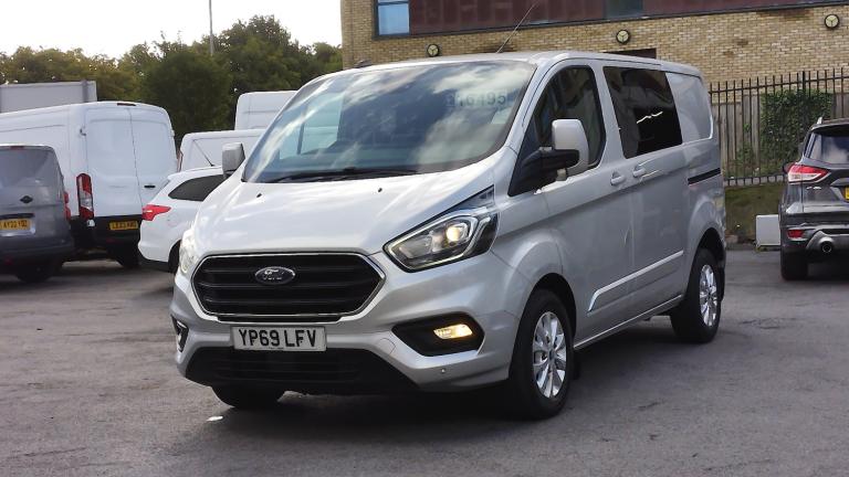 2019 Ford Transit Custom 320 LIMITED L1 SWB 6 SEATER DOUBLE CAB COMBI CREW VAN WITH AIR CONDITION...