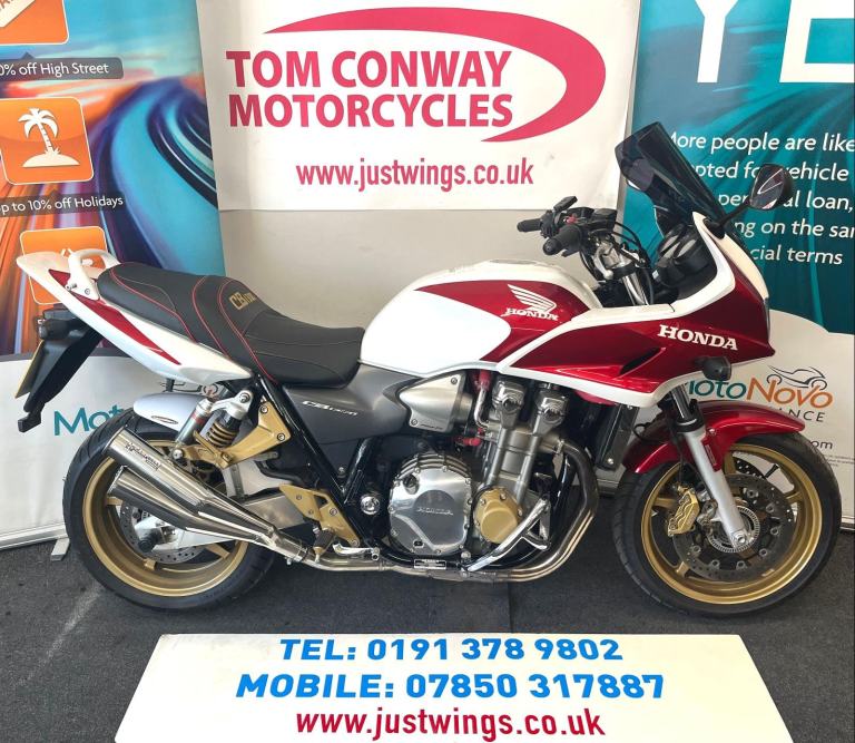 HONDA CB1300SA-5, 2007(07), ONLY 10,553 MILES, FSH, BEAUTIFUL EXAMPLE, £4995