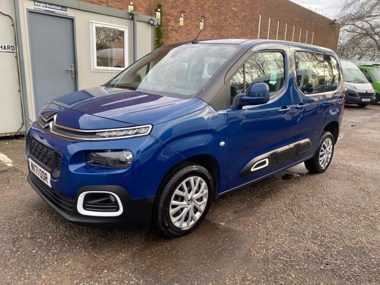 2021 71 Reg Citroen Berlingo 1.5HDi Euro6 3 Seater MPV With Wheelchair Access 