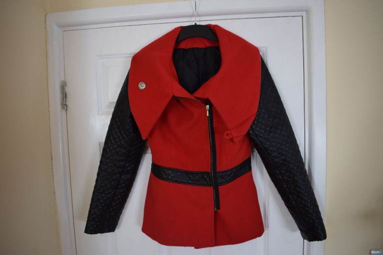 Black - red Ladies Jacket size 38