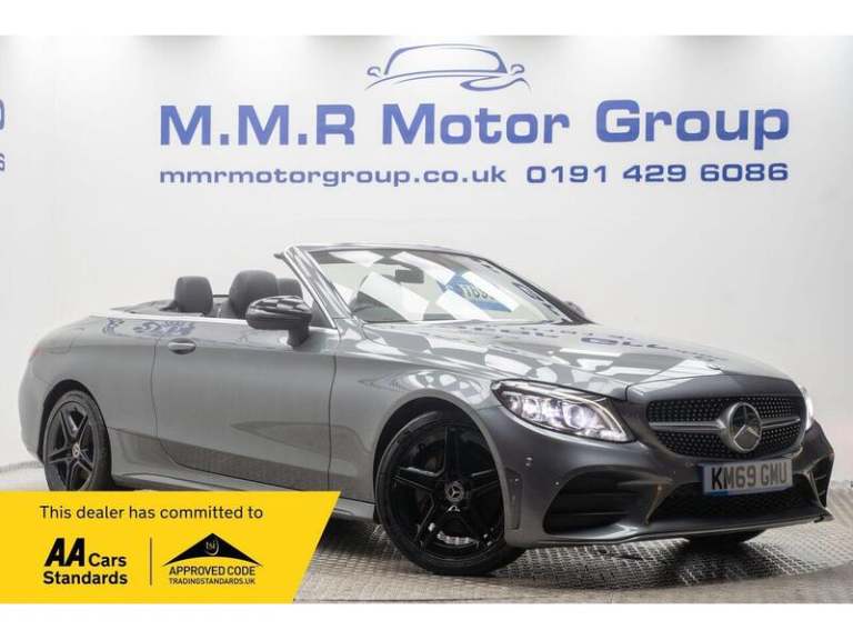 2019 Mercedes-Benz C Class 2.0 C220d AMG Line (Premium) Cabriolet G-Tronic+ Euro 6 (s/s) 2dr Conv...