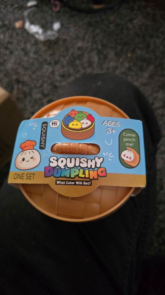 New Squishy Dumpling Toy - What Colour Will You Get?