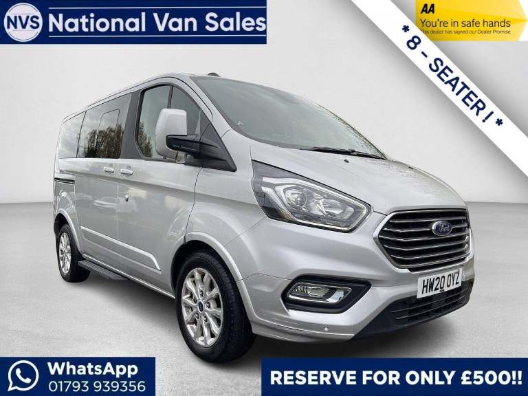 2020 Ford Tourneo Custom 2.0 320 EcoBlue Titanium Auto L1 Euro 6 (s/s) 5dr MPV Diesel Automatic