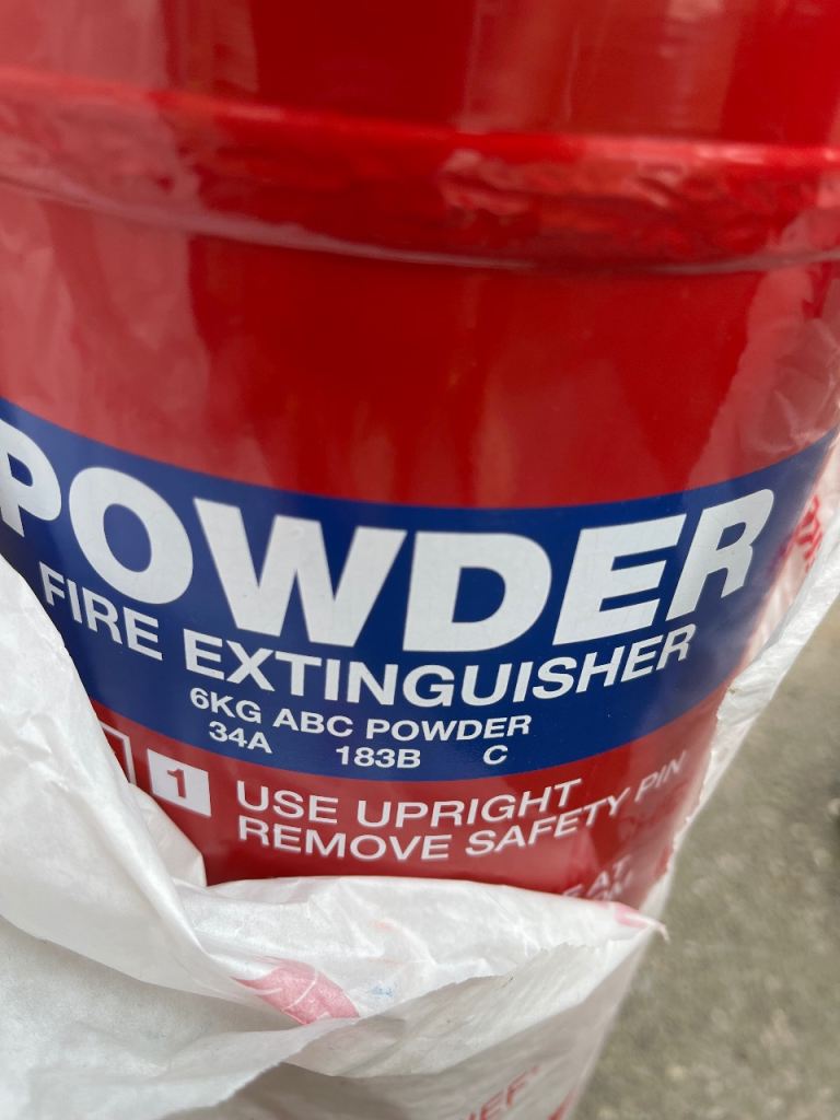 2 brand new fire extinguishers never used